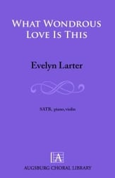 What Wondrous Love Is This SATB choral sheet music cover